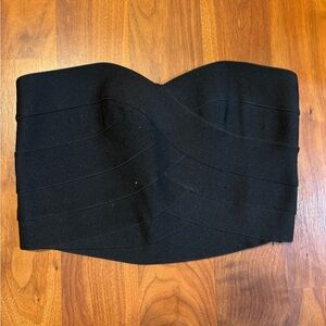 Nameless Black Bandage Top